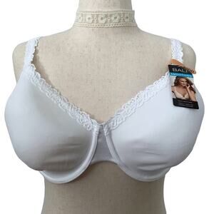 Bali NWT White Smoothing Bra Women Various